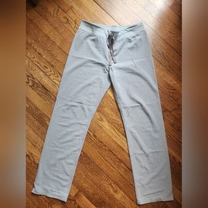 Womens FIGS Livingston Space Grey Scrub Pants Size S